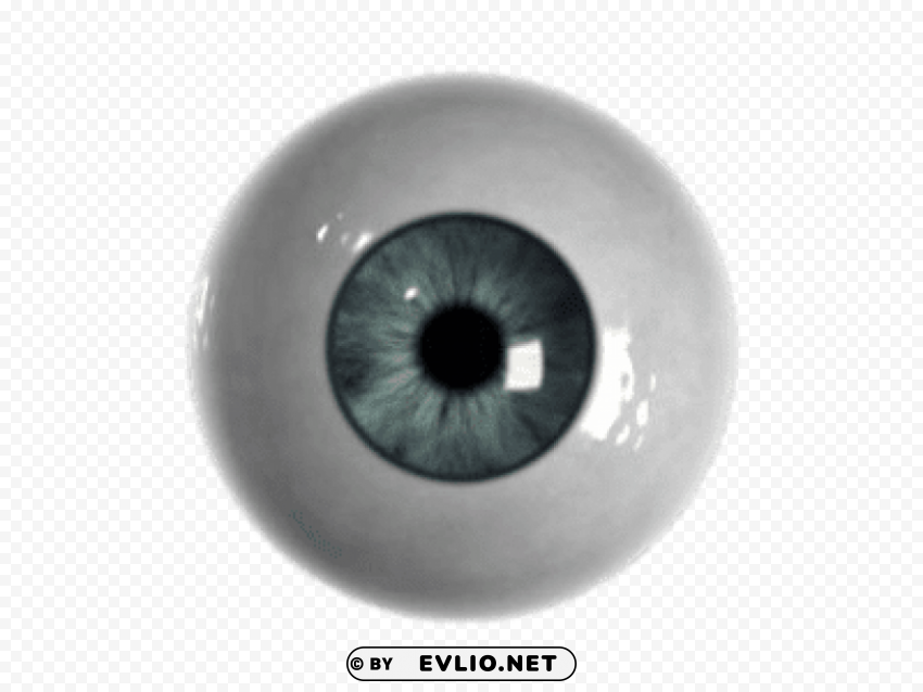 Single Eyeball Transparent PNG Art