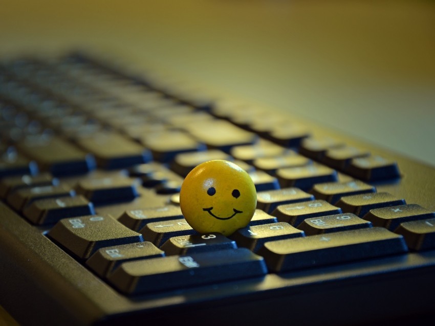 smiley ball keyboard toy Isolated Artwork on Transparent Background