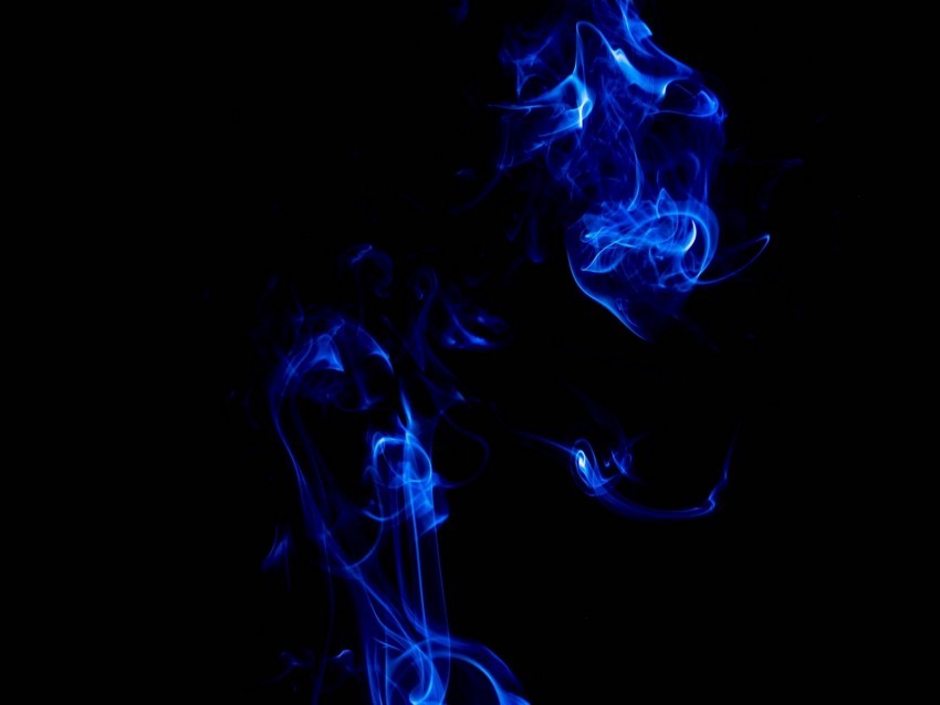 smoke blue shroud clot dark colored smoke Transparent PNG Object Isolation