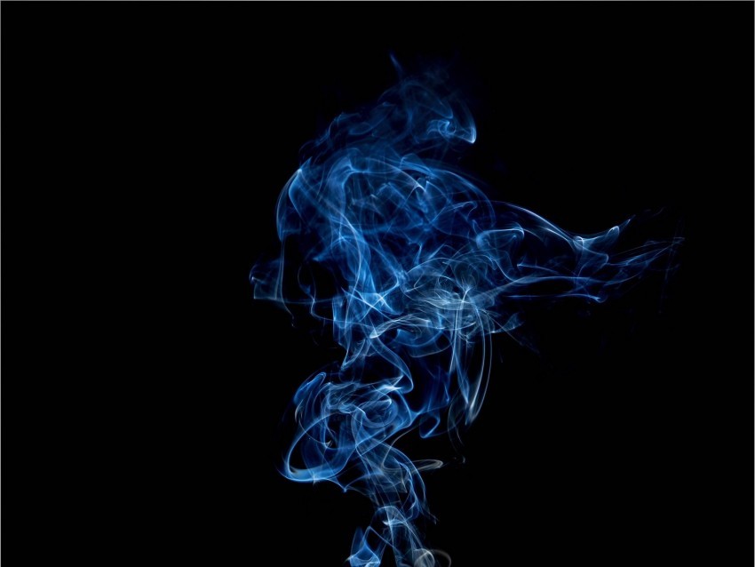 smoke clot shroud blue dark HighQuality PNG Isolated Illustration