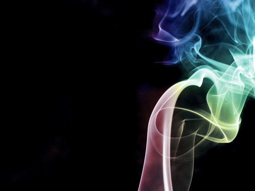 smoke colorful winding abstraction Transparent PNG Isolated Graphic Design