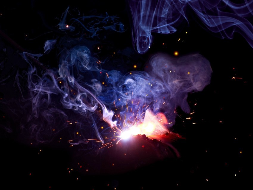 smoke sparks colored smoke dark PNG Image Isolated with Transparency