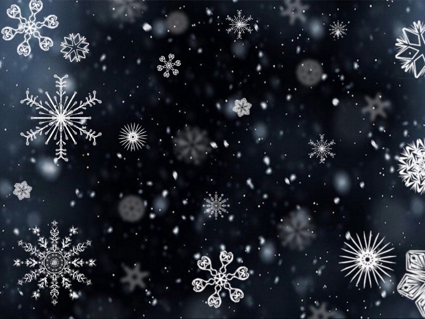 snowflakes patterns texture winter Isolated Graphic on Transparent PNG