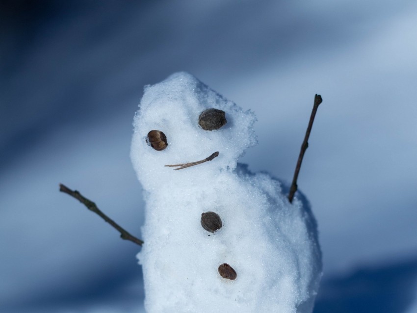 snowman snow winter Clear Background PNG Isolated Item