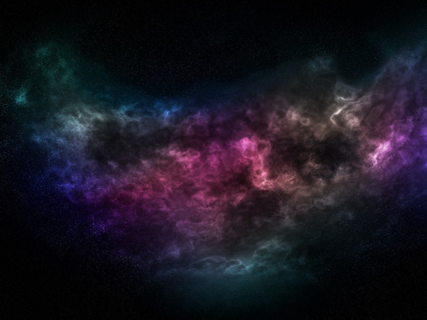 space galaxy universe stars shine multicolored Transparent background PNG stock 4k wallpaper