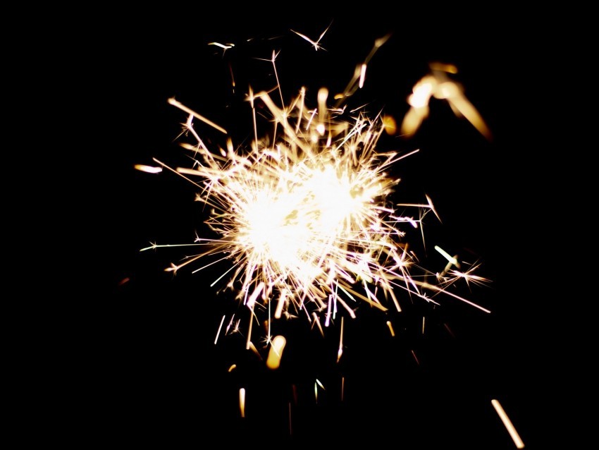sparkler sparks glitter rays light fire Transparent PNG Isolated Illustration