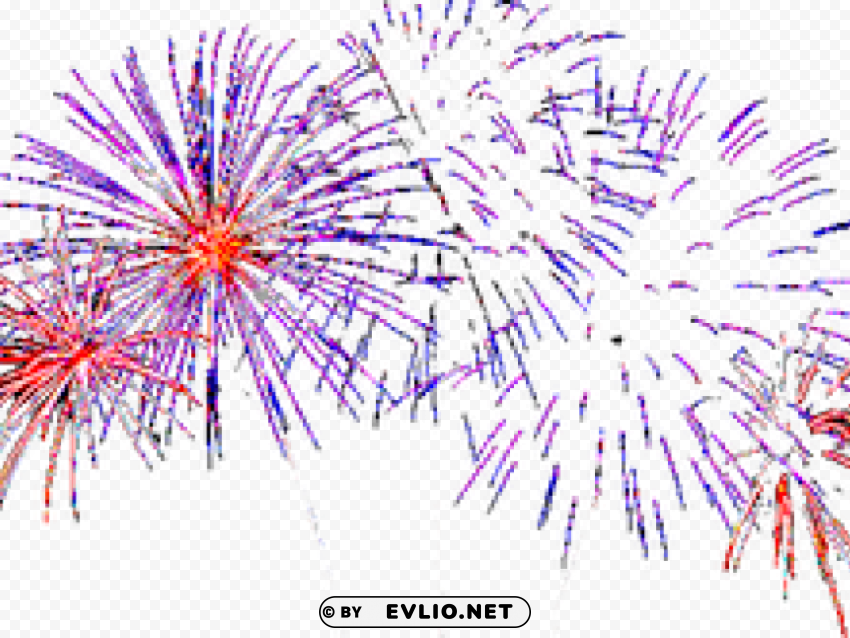 sparklers clipart new years eve firework - fireworks with transparent Clear Background PNG Isolated Design Element