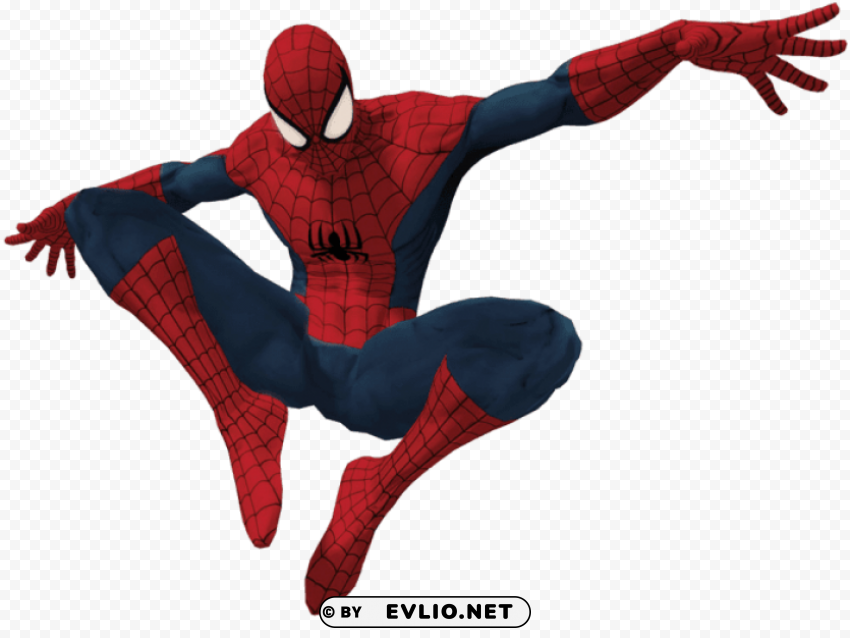 spiderman open arms PNG pictures with no background required