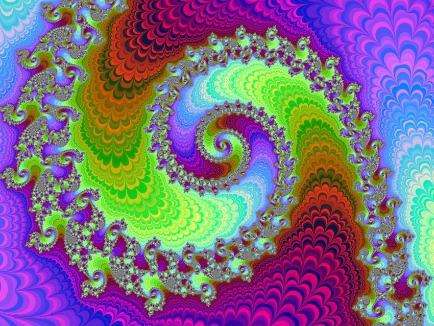 spiral rotation optical illusion multicolored PNG Image with Transparent Isolation