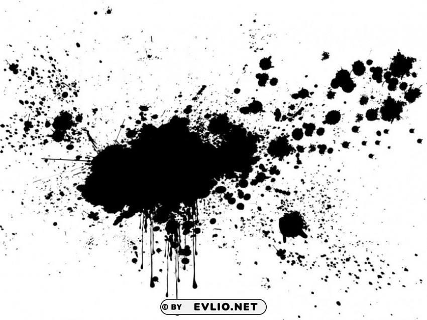 splatter PNG for educational projects