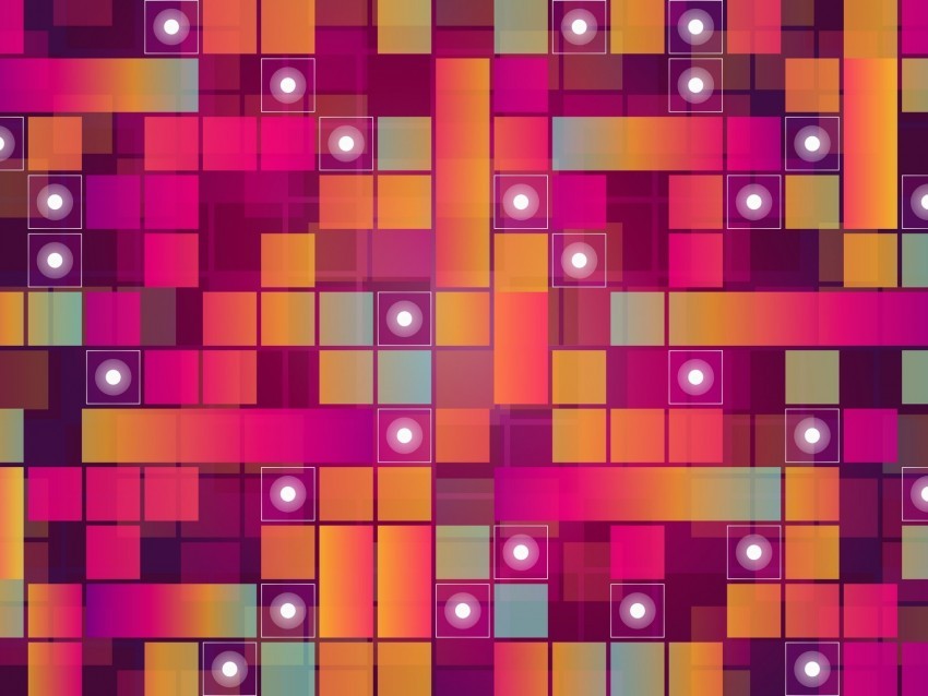 squares circles colorful patterns texture Isolated Artwork in HighResolution Transparent PNG