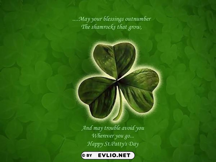 st-patricks-day-1 Clean Background Isolated PNG Illustration