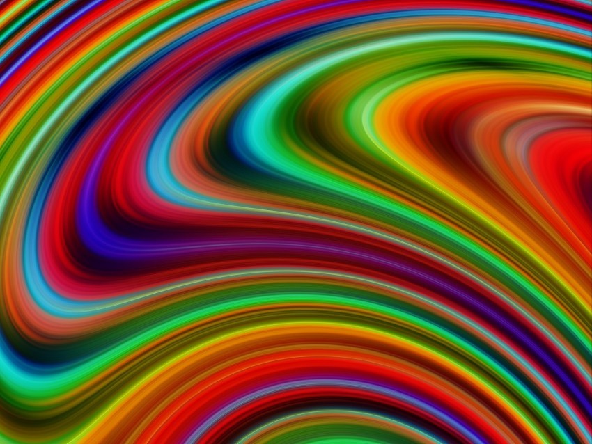 stains paint wavy multicolored HighQuality Transparent PNG Element