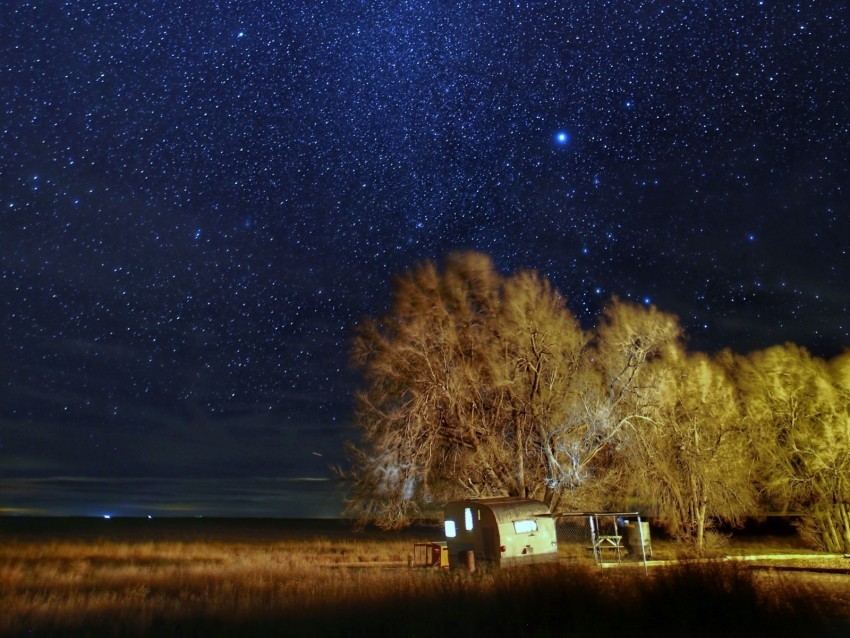 starry sky stars trees night dark Transparent PNG images pack 4k wallpaper