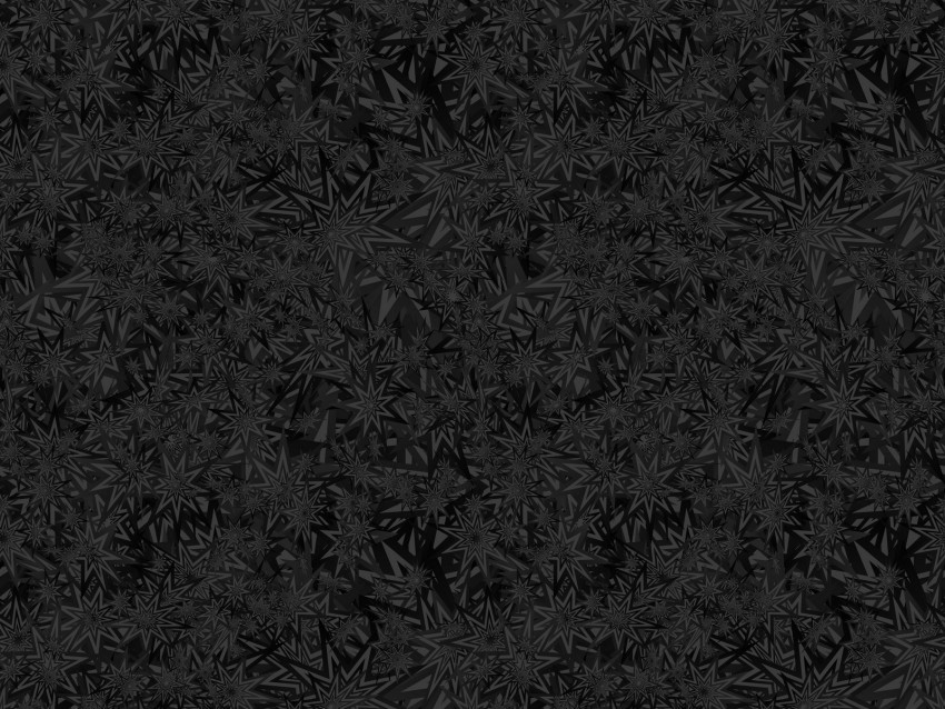 stars patterns black texture ornament PNG Image with Isolated Graphic Element