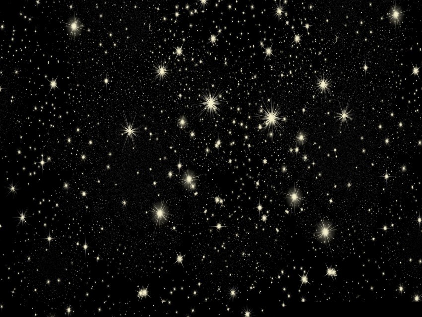 stars star glitter patterns points shine Transparent PNG images set