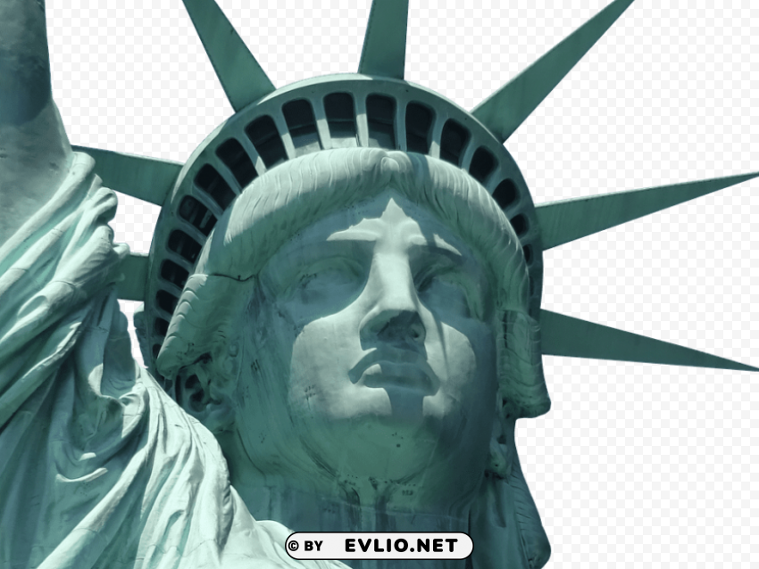 statue of liberty Alpha channel transparent PNG
