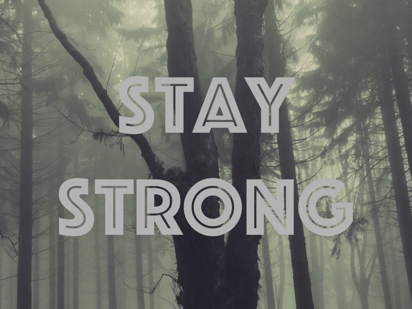 strong inscription fog motivation inspiration High-resolution transparent PNG images set