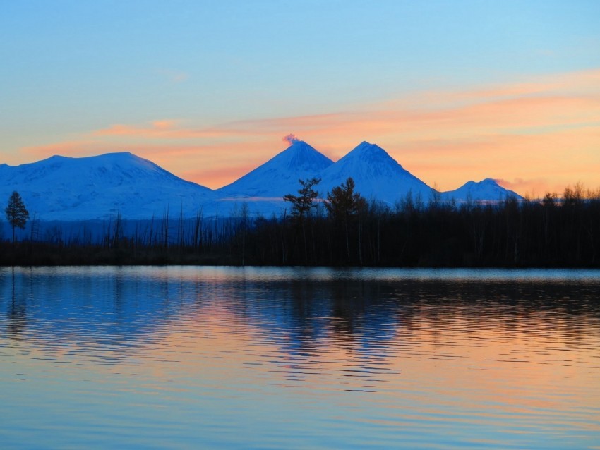 sunrise mountains lake landscape morning Free download PNG images with alpha transparency