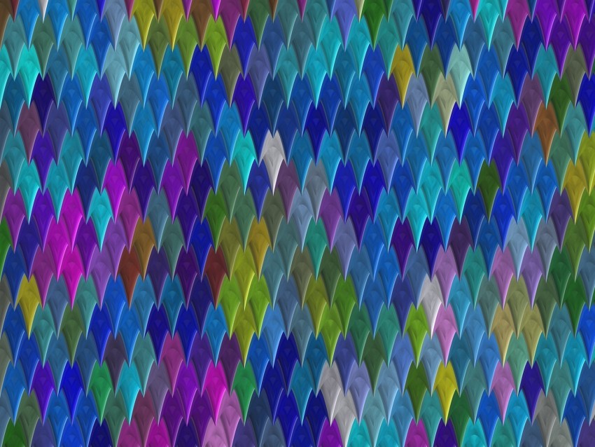 texture pointy multicolored shapes Isolated Design Element on PNG