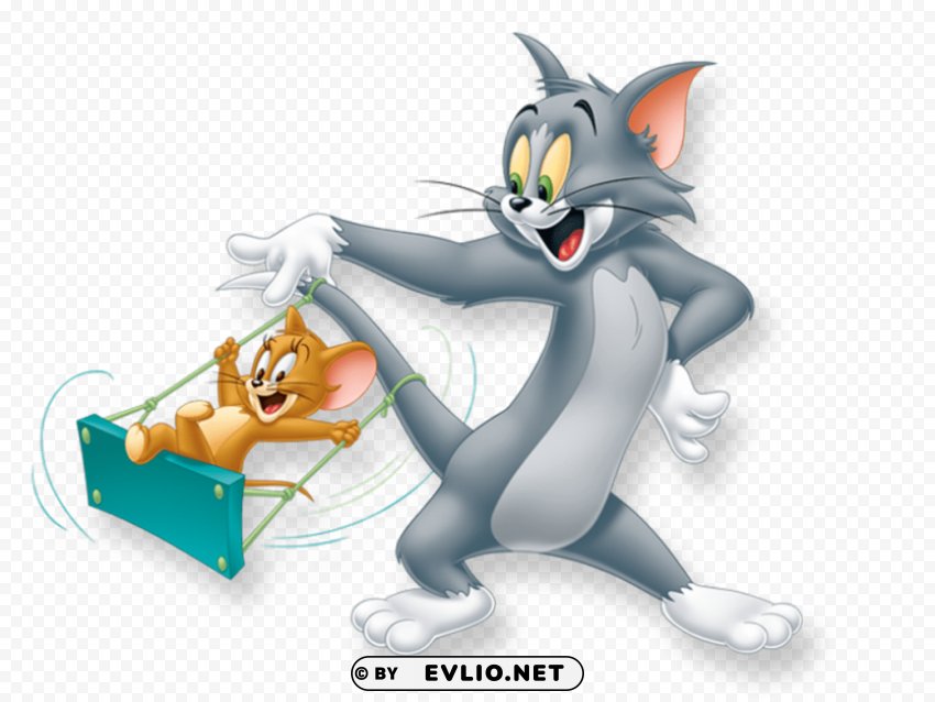 tom and jerry happy HighQuality Transparent PNG Isolated Element Detail