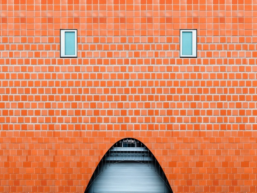 wall brick arch building architecture Isolated Subject in Transparent PNG