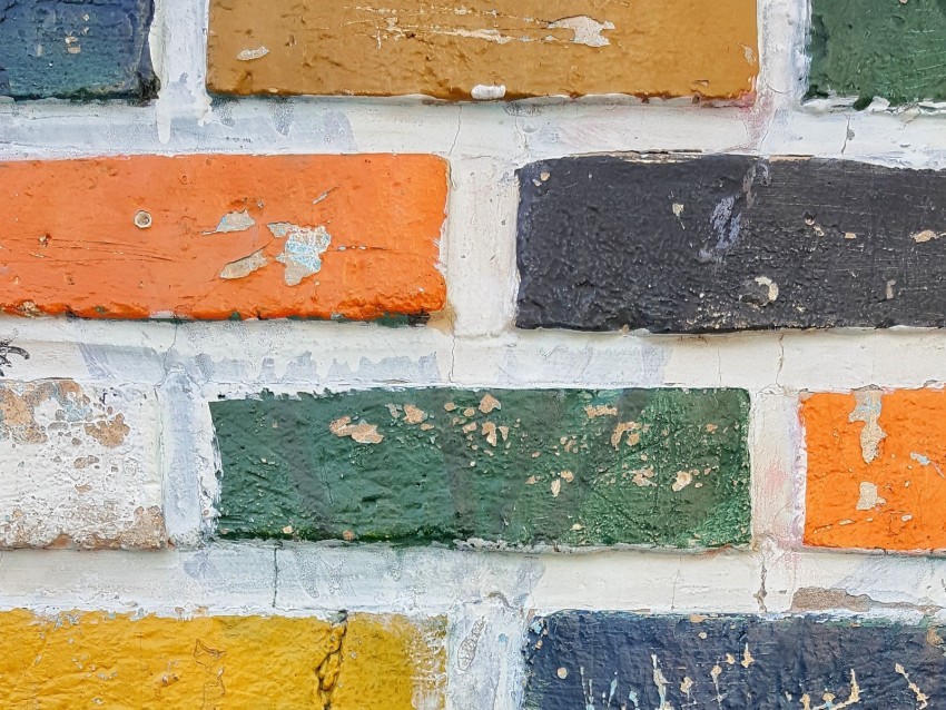 wall brick colorful texture surface PNG graphics with clear alpha channel broad selection