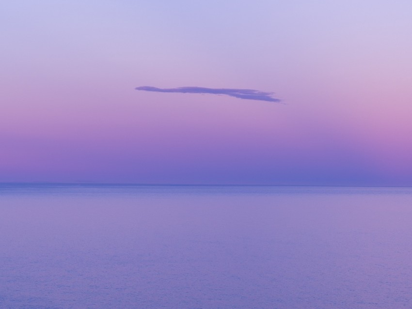 water cloud horizon purple haze Transparent Background Isolation of PNG