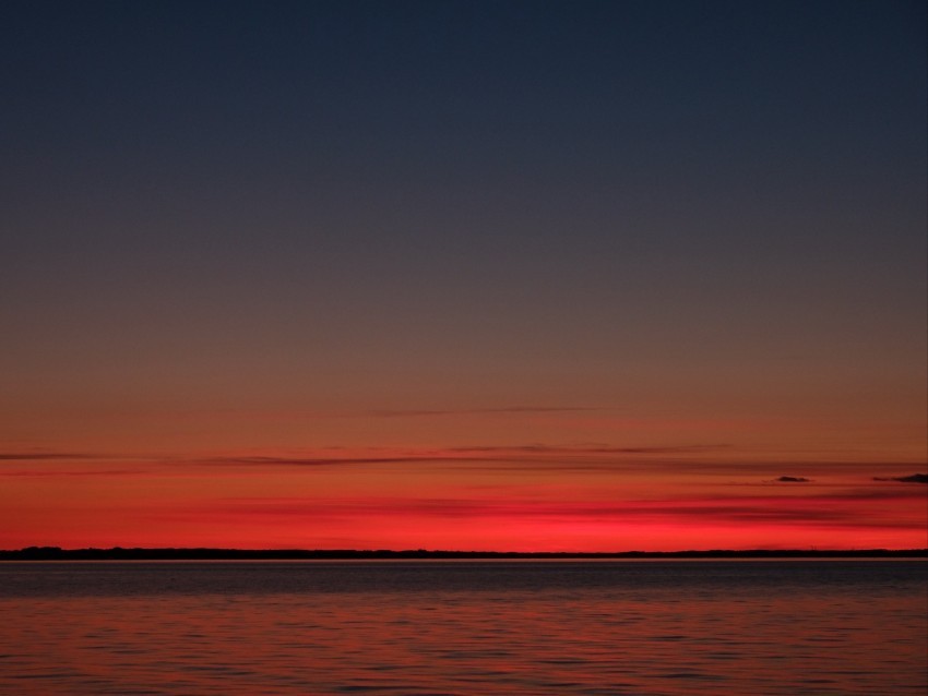 water sky horizon twilight sunset PNG pictures with alpha transparency