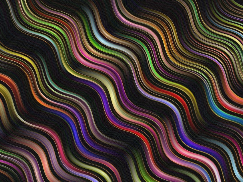 wavy lines illusion prismatic PNG files with clear backdrop collection