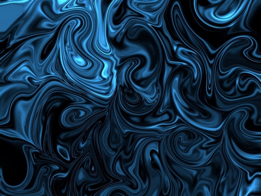 wavy viscous thick blue substance PNG Graphic Isolated on Clear Background Detail
