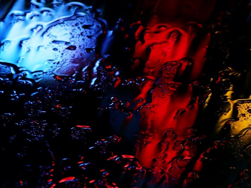 wet drops blur lights dark Transparent PNG Isolated Item 4k wallpaper