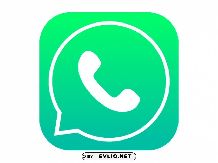 Whatsapp N With Ios Isolated Element In Transparent PNG