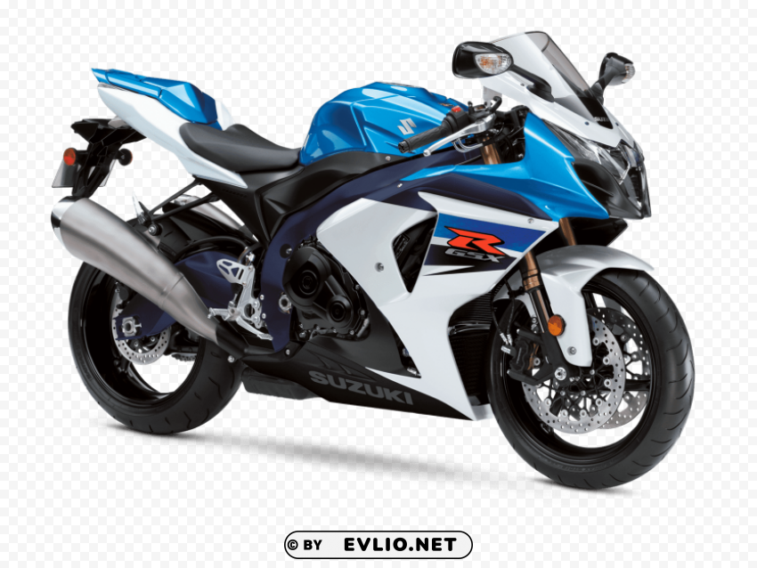 white blue suzuki motorcycle PNG files with no background free