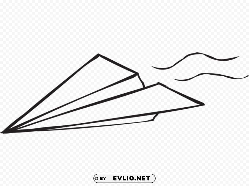 white paper plane PNG images with no watermark