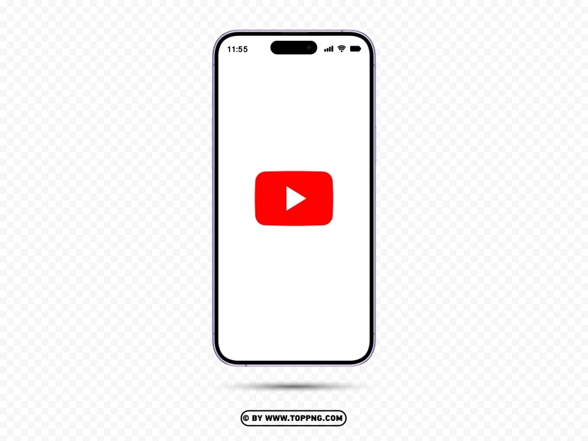 youtube logo iphone 14 HighQuality Transparent PNG Isolated Graphic Element - Image ID 6d46c8d7