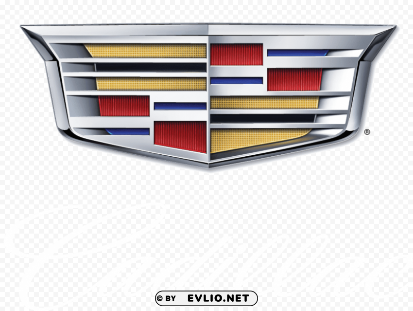 cadillac logo Transparent PNG Isolated Graphic Design