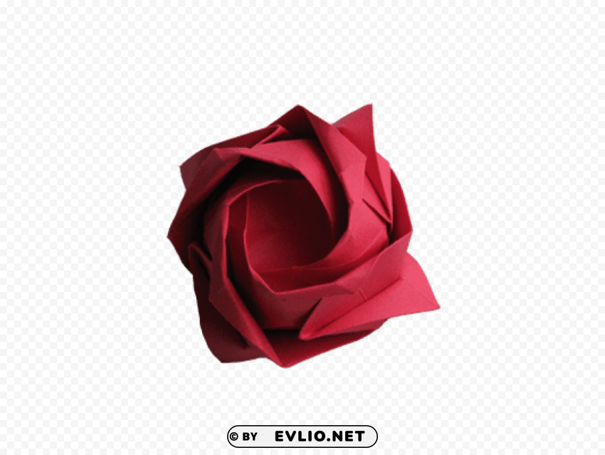origami rose PNG images with clear background