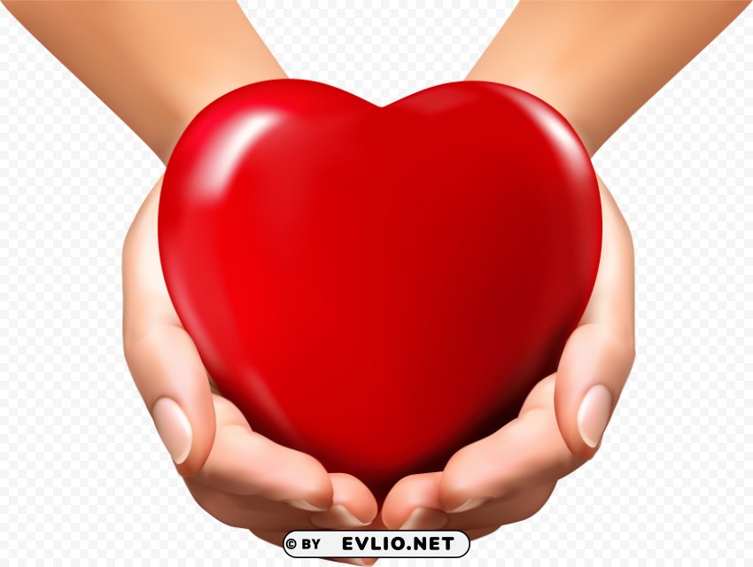 Heart In Hands Clear Background PNGs