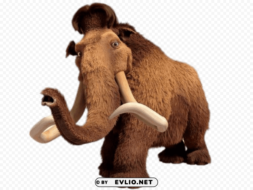 manny the mammoth Isolated Item on HighQuality PNG