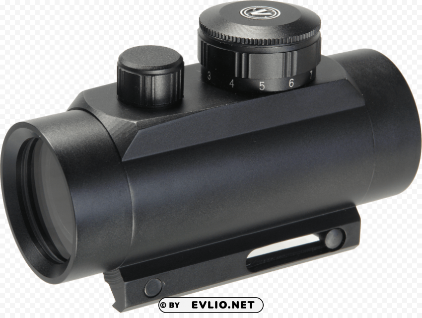 plastic scope Clear Background PNG Isolation