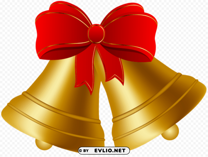 christmas bells Isolated Design Element in HighQuality PNG