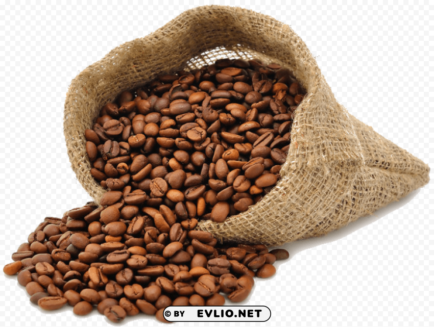 coffee beans Isolated Character with Clear Background PNG