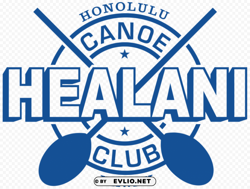 honolulu canoe healani club hawaii PNG Image with Isolated Icon