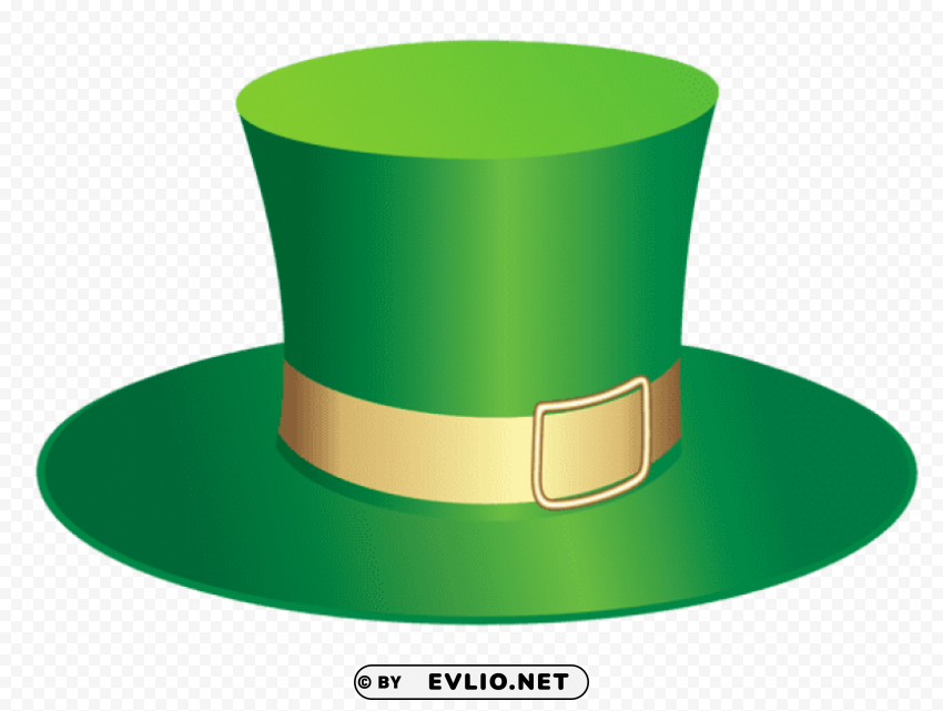 leprechaun hat Isolated Character on HighResolution PNG