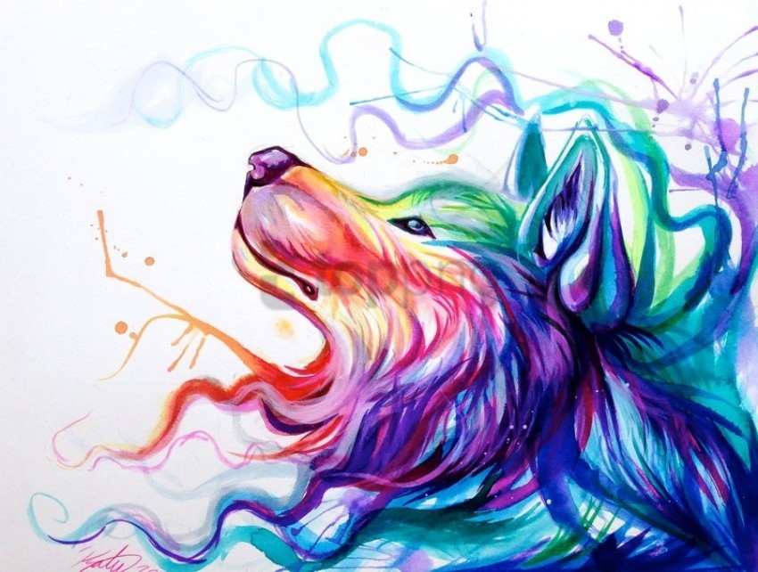 colorful art colors PNG images for merchandise