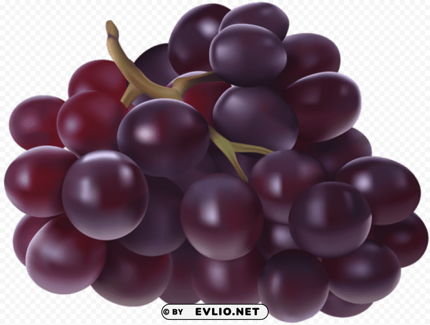 grapes Isolated Subject in Transparent PNG Format