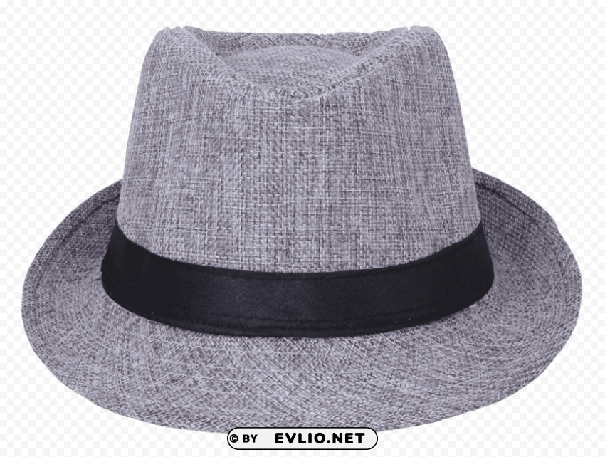 hat grey Isolated Graphic on HighResolution Transparent PNG