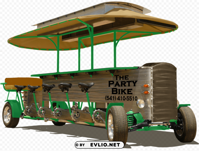 Party Bike PNG Image With Transparent Background Isolation