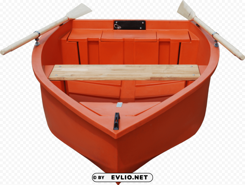 Wooden Boat HighResolution Isolated PNG Image